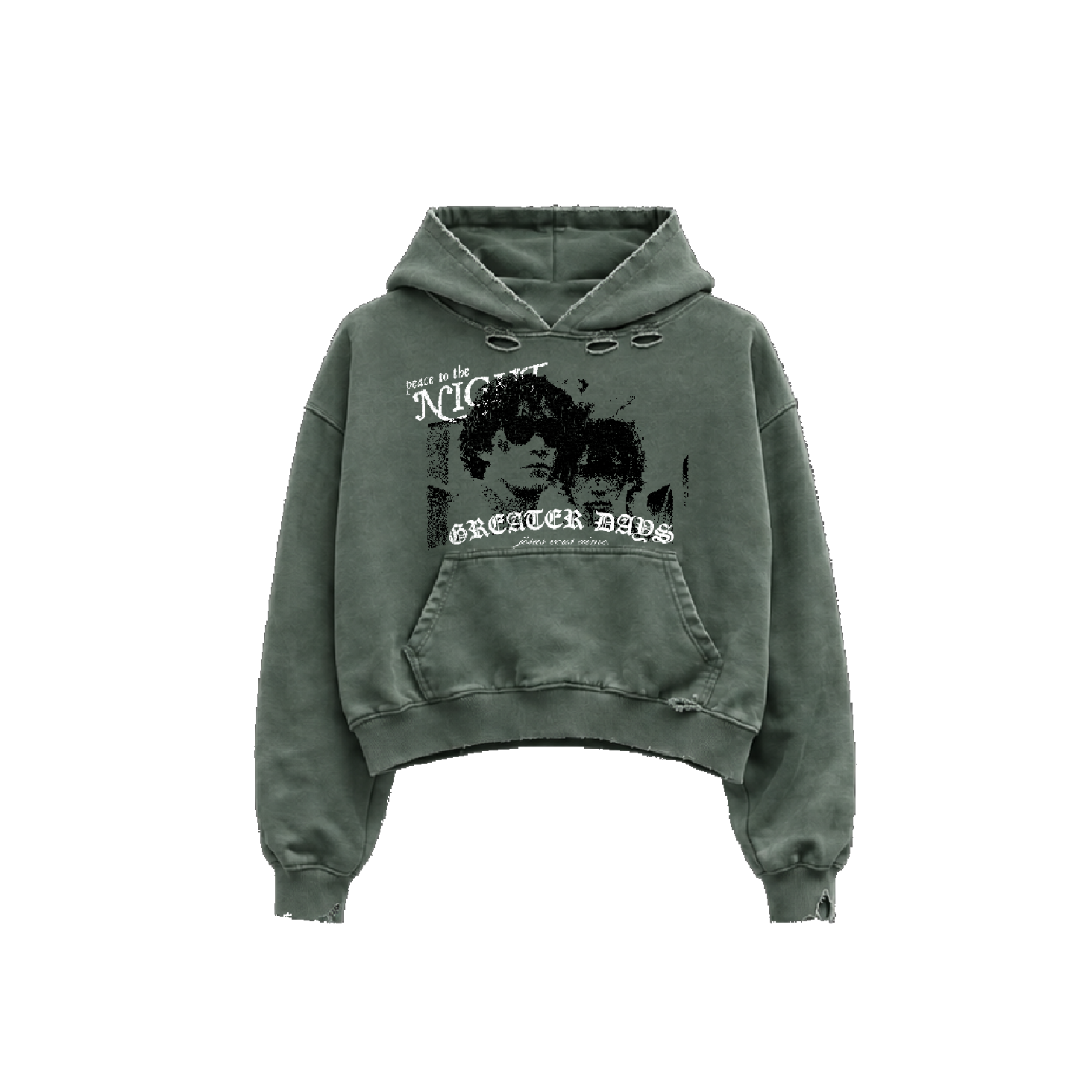 GREEN HOODIE
