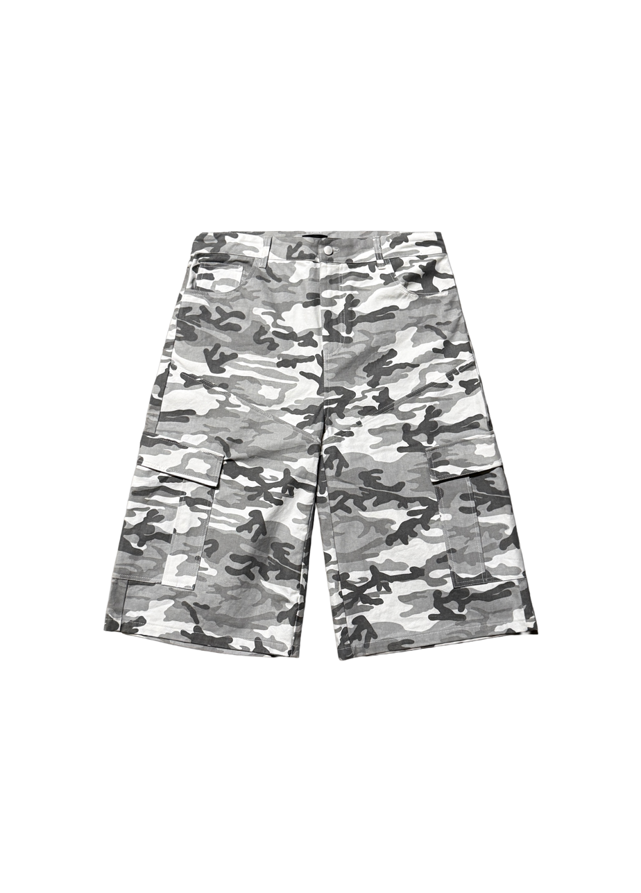 SNOW CAMO SHORTS
